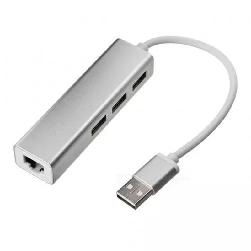 تبدیل USB به 100 LAN + هاب USB2.0 مدل فونیکس H-2210