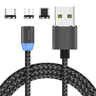 کابل شارژ مغناطیسی 3 سر X-Cable Magnetic 360°